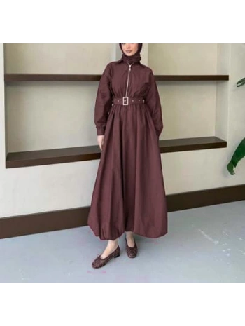 Balon Etekli Tasarım Elbise