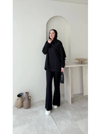 Biye Detaylı Takım - Siyah