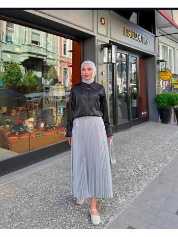 İNCE SIK PİLİSELİ ETEK