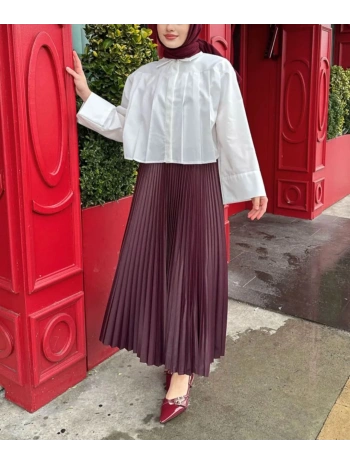 İNCE SIK PİLİSELİ ETEK