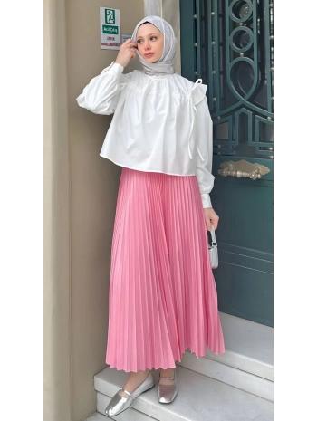 İNCE SIK PİLİSELİ ETEK