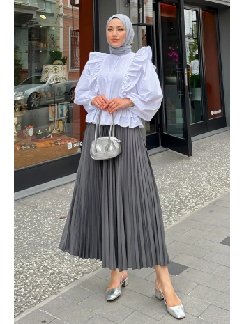 İNCE SIK PİLİSELİ ETEK