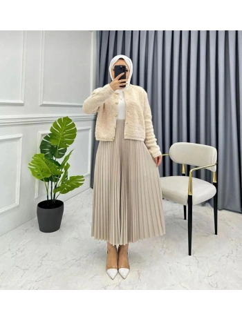 İNCE SIK PİLİSELİ ETEK