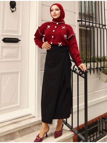 KUŞAK BAĞLAMALI ANVELOP ETEK