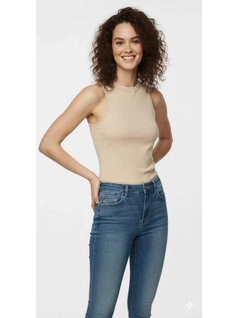 Penye Kumaş Badi - Bej