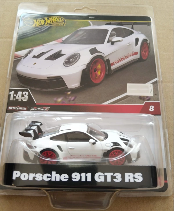 HOT WHEELS 1:43 Premium Arabalar - Porsche GT3-RS HWT03