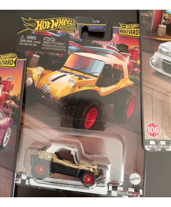 HOT WHEELS Premium Arabalar Boulevard 2024 - Mix 4 / GJT68-979Y 5 Li Set