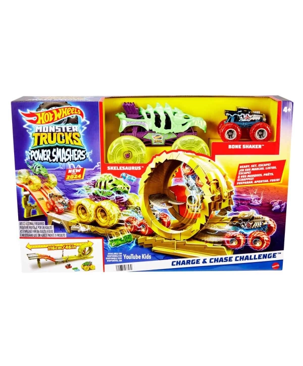 Hot Wheels Monster Trucks Charge Chase Challenge Oyun Seti HXT05