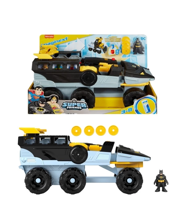 Imaginext DC Super Friends Dönüşebilen Bat-Tank HVY04