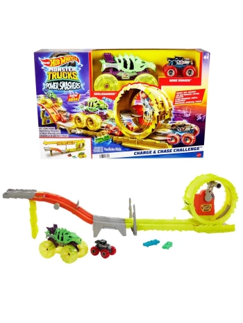 Hot Wheels Monster Trucks Charge Chase Challenge Oyun Seti HXT05