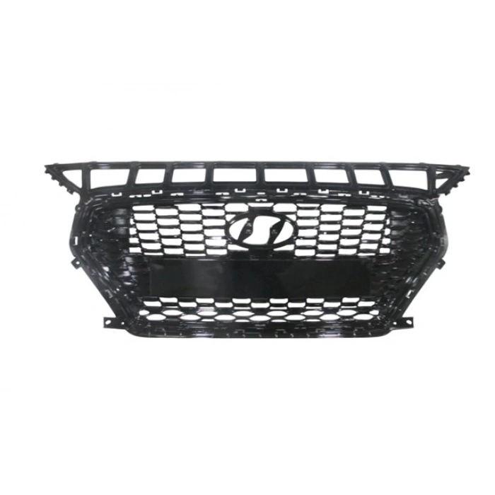 HYUNDAI I30- 17/18; ÖN PANJUR SİYAH NİKELAJ ÇERÇEVESİZ (TYG)