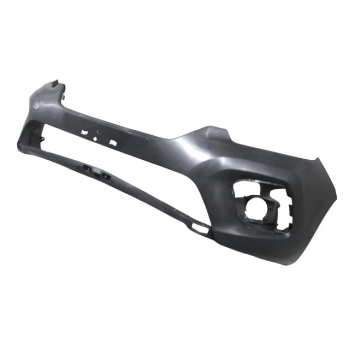 RENAULT KANGOO- 5- 24/25; ÖN TAMPON SİYAH SİS/PANJUR DELİKLİ (TYG)