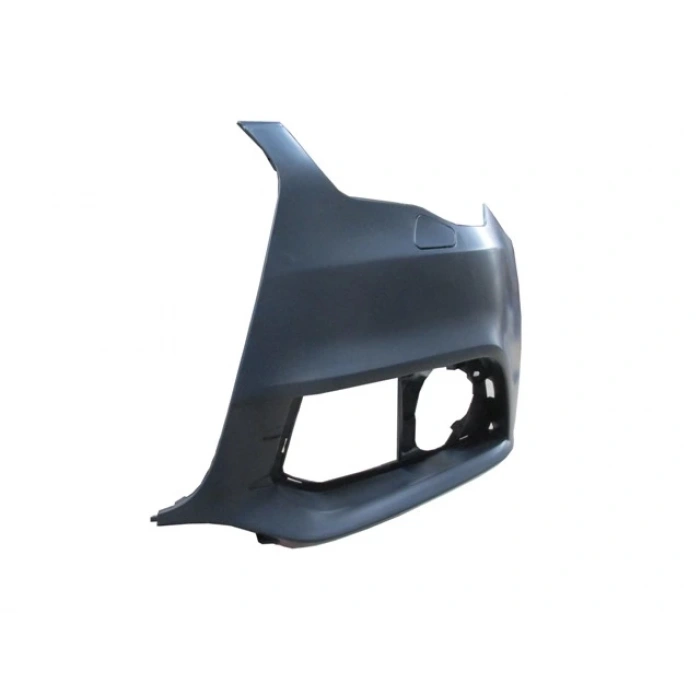 AUDI A1- 11/14; ÖN TAMPON SOL GRI SIS DELIKLI/FAR YIKAMA KAPAKLI (TYG)