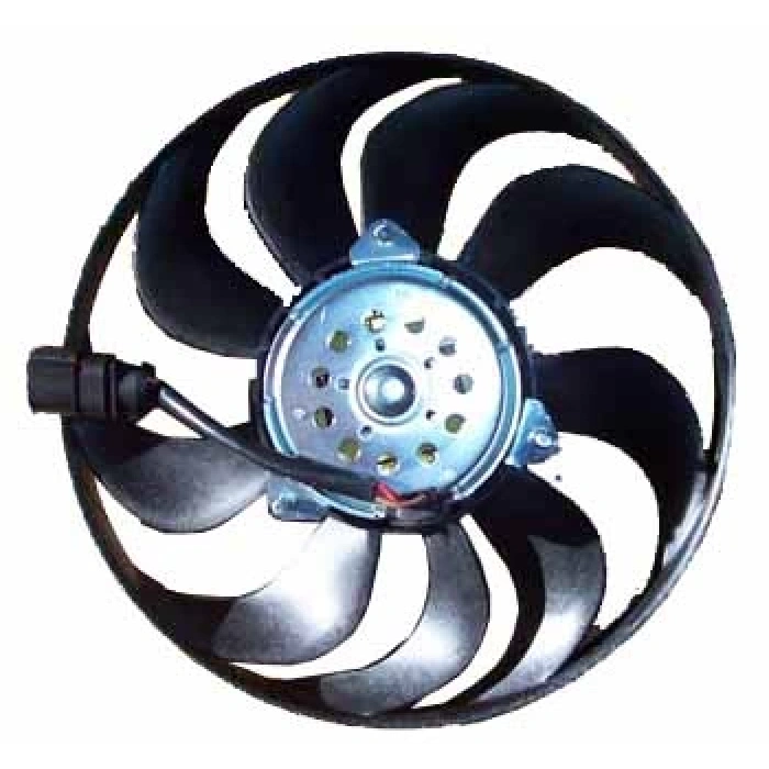 AUDI A3- 05/08; RADYATÖR FANI MOTORLU TEK FİŞLİ (9 KANAT) (KLİMALI TİP)