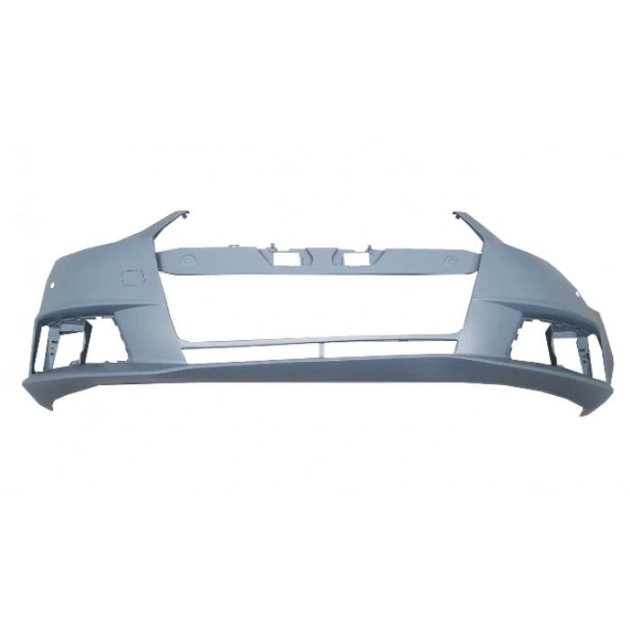 AUDI A4- 15/18; ÖN TAMPON ASTARLI SENSÖR DELİKLİ/ÇEKİ KAPAKLI/FAR YIKAMA DELİKSİZ (TYG)