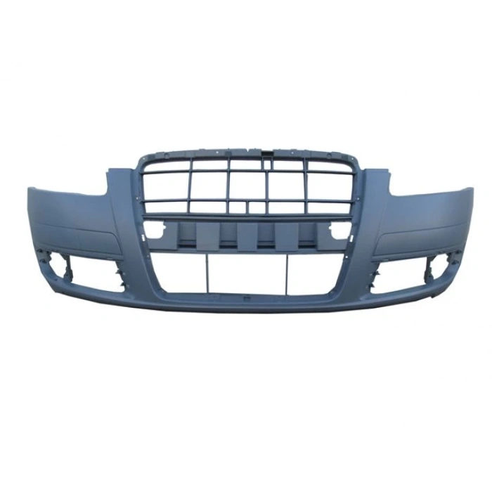 AUDI A6- 05/09; ÖN TAMPON (ASTARLI SİS DELİKLİ/FAR YIKAMASIZ/SENSÖR DELİKSİZ/ÇEKİ KAPAKLI (TYG)