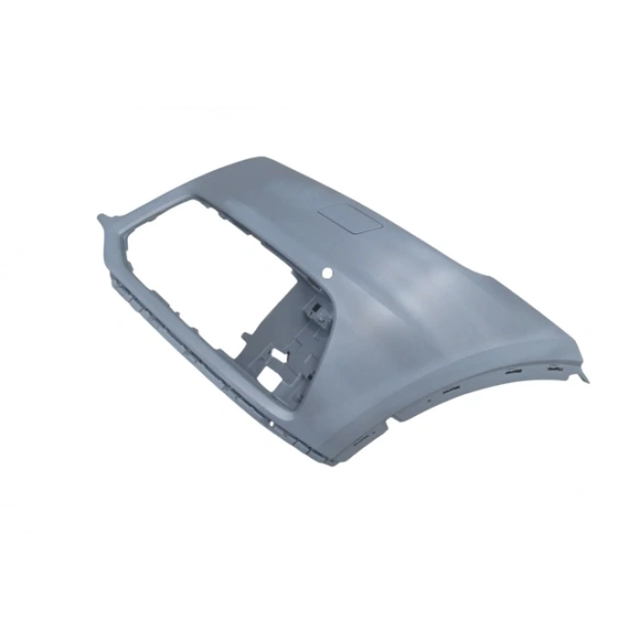 AUDI Q5- 17/20; ÖN TAMPON SOL ASTARLI GRİ (FAR YIKAMA KAPAKLI/SENSÖR DELİKLİ) (TYG)