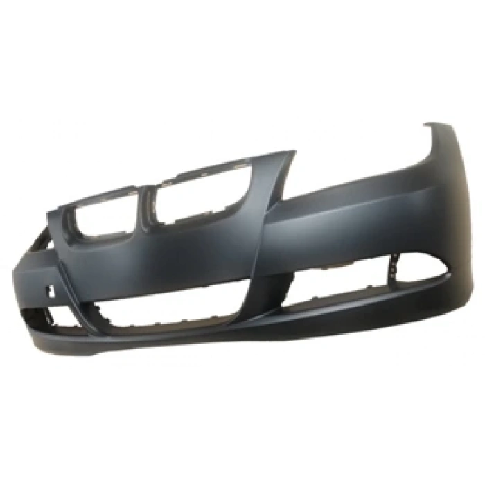 BMW 3 SERI- E90- 05/09; ÖN TAMPON (ASTARLI/KOYU GRİ SENSÖR/FAR YIKAMA DELİKSİZ/SİS DELİKLİ)(TÜV)TYG)