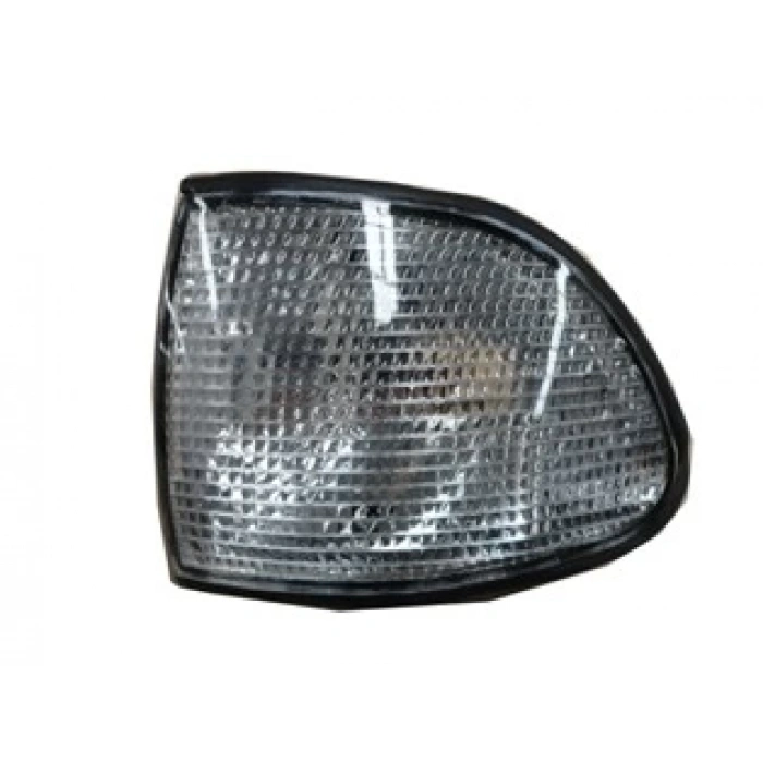 BMW 7 SERI- E38- 94/98; ÖN SINYAL SOL BEYAZ FAR YANI DÜZ TIP (FAMELLA)