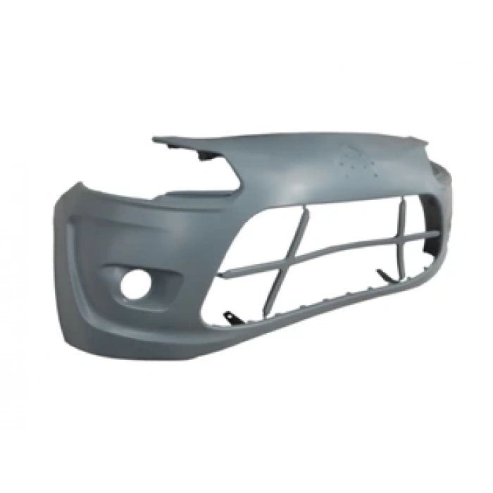 CITROEN C3- 10/13; ÖN TAMPON GRİ SİS DELİKLİ/BANT DELİKSİZ (TYG)