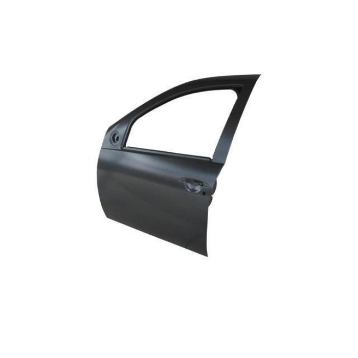 DACIA DUSTER- 10/17; ÖN KAPI KOMPLE SOL SİYAH BOYALI  (İCELİ/ÇEKOMASTİKLİ) (TW)