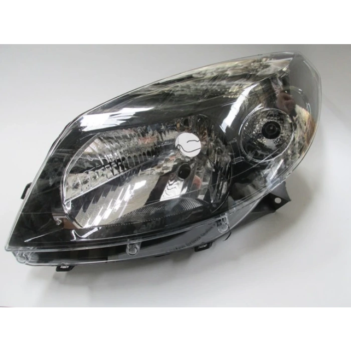 DACIA SANDERO- 09/12; FAR LAMBASI SOL MANUEL SİYAH (H4) (AYFAR) (E MARKLI)