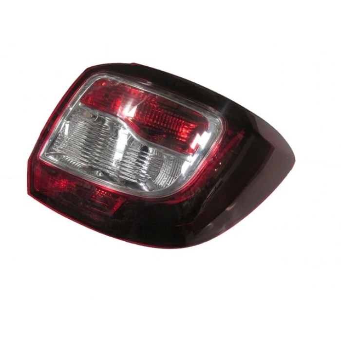 DACIA SANDERO- 13/16; STOP LAMBASI SAĞ KOYU KIRMIZI/BEYAZ (STEPWAY) (FÜME) (MARS) (E MARKLI)