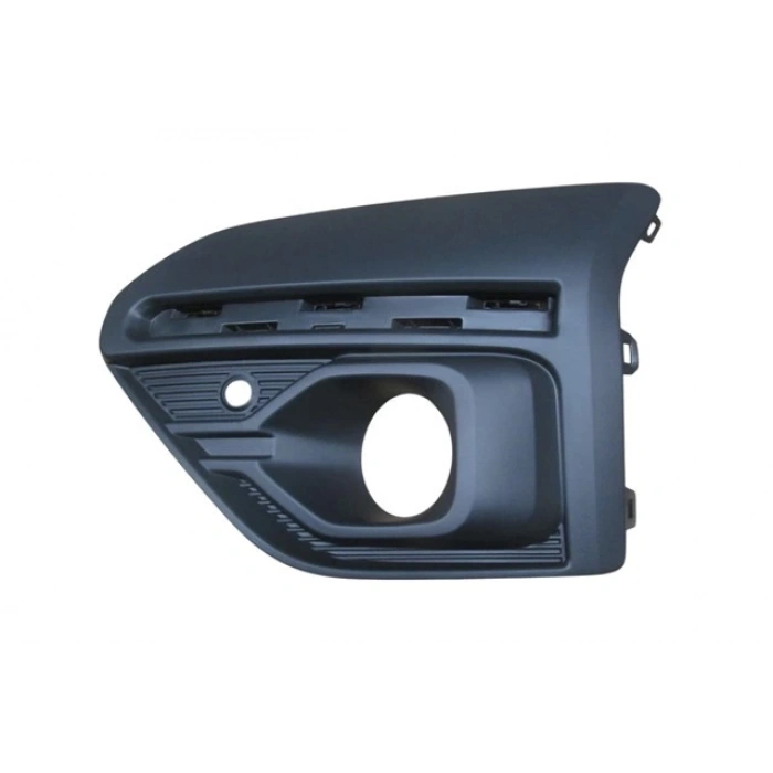 DACIA SANDERO STEPWAY- 21/25; SİS LAMBA KAPAĞI SOL SİYAH SİS DELİKLİ/SENSÖR DELİKLİ (TYG)