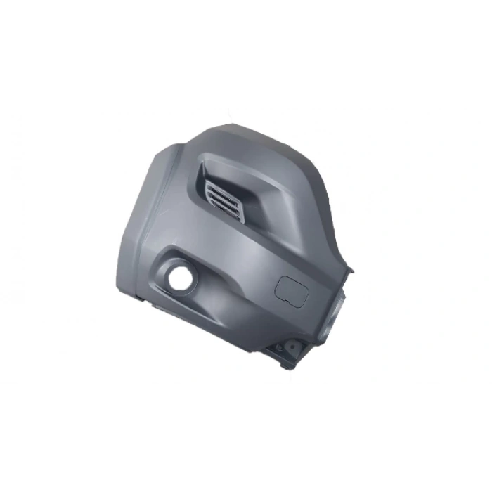 FIAT DUCATO- 14/24; ÖN TAMPON UCU SAĞ GRİ (SİS DELİKLİ/ÇEKİ KAPAKLI)(DODİK DELİKLİ)