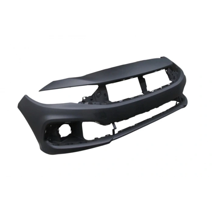 FIAT EGEA- SD/HB- 21/24; ÖN TAMPON SİYAH TAKVİYESİZ (SİS/PANJUR DELİKLİ)