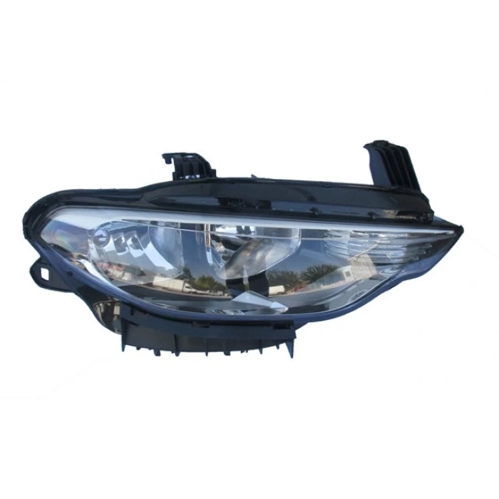 FIAT EGEA- SD/HB/SW- 15/20; FAR LAMBASI SAĞ ELEKTRİKLİ/MOTORLU (SİYAH/NİKELAJLI) (AYFAR) (E MARKLI)