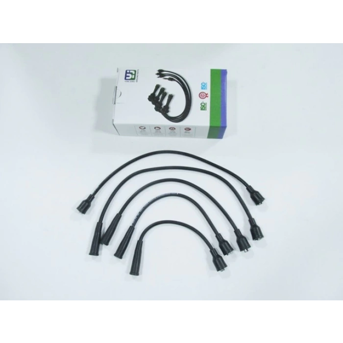 FIAT ŞAHİN/DOĞAN/MURAT131/KARTAL/SERÇE/- 77/87; BUJİ KABLOSU TAKIM (8V)1.6 cc (EPDM) (YOW JUNG)