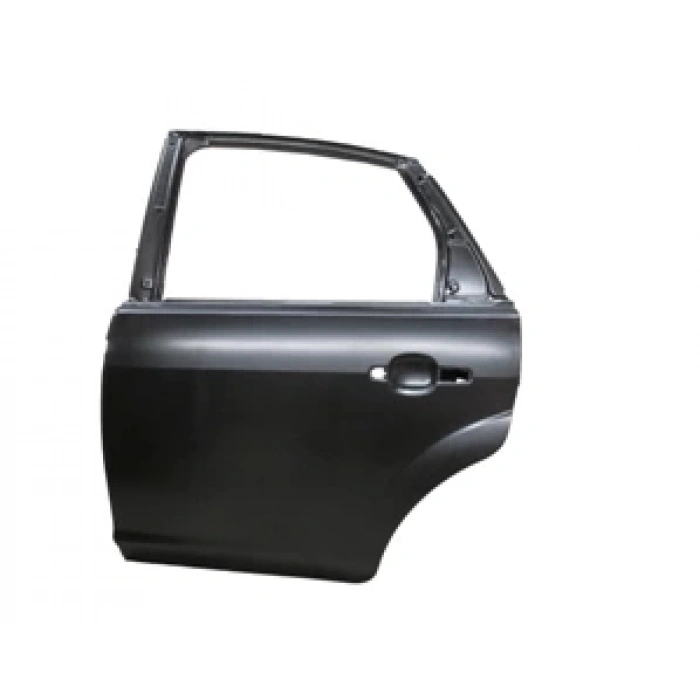 FORD FOCUS- SD/HB- 05/07; ARKA KAPI KOMPLE SOL SİYAH BAND DELİKSİZ (İCELİ/ÇEKOMASTİKLİ) (BFN)