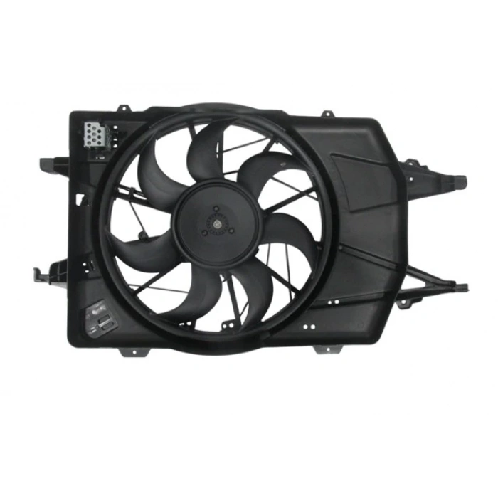 FORD FOCUS- SD/HB- 98/05; RADYATÖR FAN DAVLUMBAZI KOMPLE TEKLİ 1.8 TDCİ (7 KANAT) (MOTORLU) (ORİS)