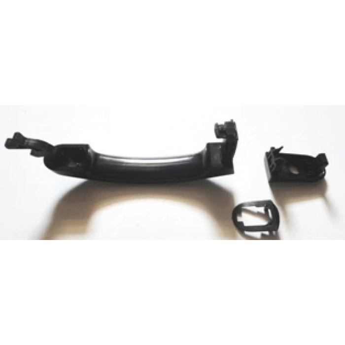 FORD FUSION- 03/11; ÖN KAPI DIŞ AÇMA KOLU SOL SİYAH (PÜTÜRLÜ TİP) ANAHTAR DELİKLİ (HUSHAN)