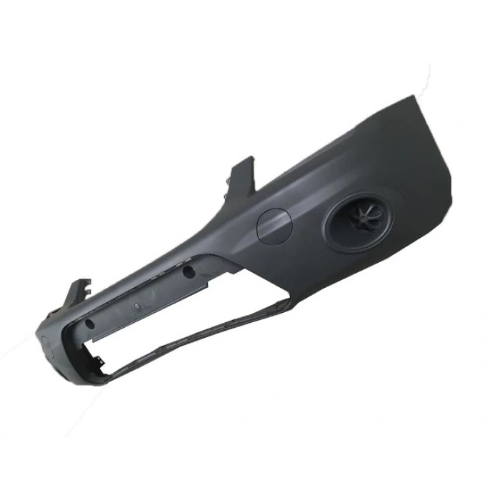 FORD TRANSIT CONNECT- 09/14; ÖN TAMPON KOYU GRİ PÜTÜRLÜ (SİS DELİKSİZ PANJUR DELİKLİ)(TYG)