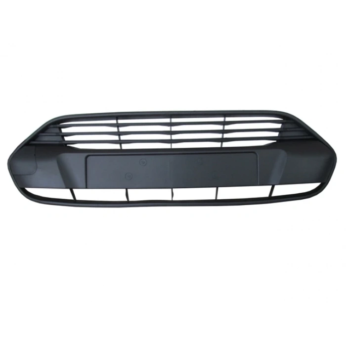 FORD TRANSIT CONNECT- 15/18; ÖN TAMPON PANJURU ORTA SİYAH (PLAKA TAKILAN) (TYG)