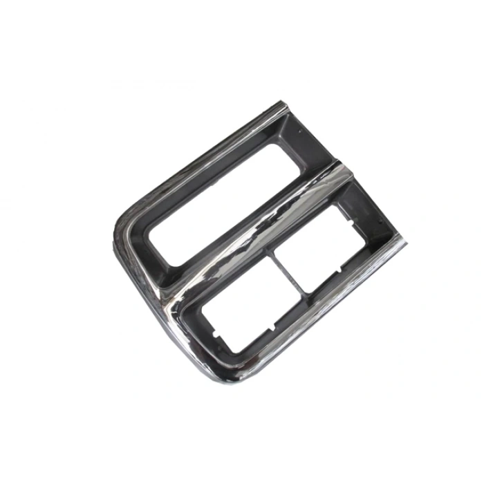 GMC SIERRA- 92/96; FAR ÇERÇEVESI SOL NIKELAJLI KOYU GRI(TYG)