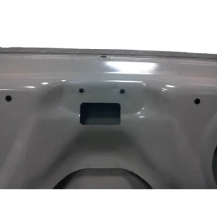 HYUNDAI ACCENT- BLUE- 11/18; ARKA BAGAJ KAPAĞI GRİ (KİLİT AÇMA DELİKLİ) (SIMYI)