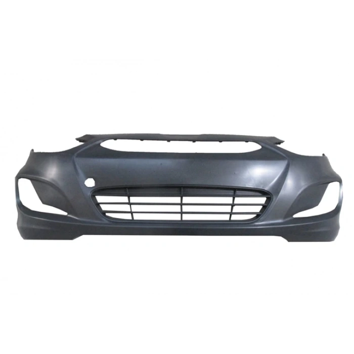 HYUNDAI ACCENT- BLUE- 11/18; ÖN TAMPON SİYAH(TAMPON PANJURLU)(SİS DELİKLİ)