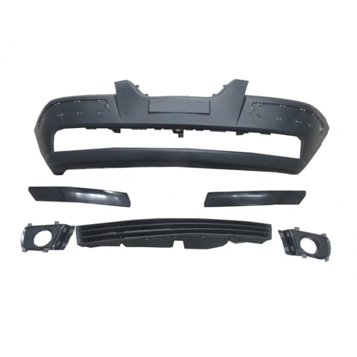 HYUNDAI ATOS- 05/08; ÖN TAMPON SİYAH (BANDLI/TAMPON PANJURLU/SİS LAMBA KAPAKLI) (FPI)