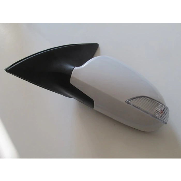 HYUNDAI I30- 07/12; KAPI AYNASI SOL ELEKTRİKLİ/SİNYALLİ/BEYAZ KAPAKLI(SİNYALİ KISA TİP)(5FİŞLİ)(