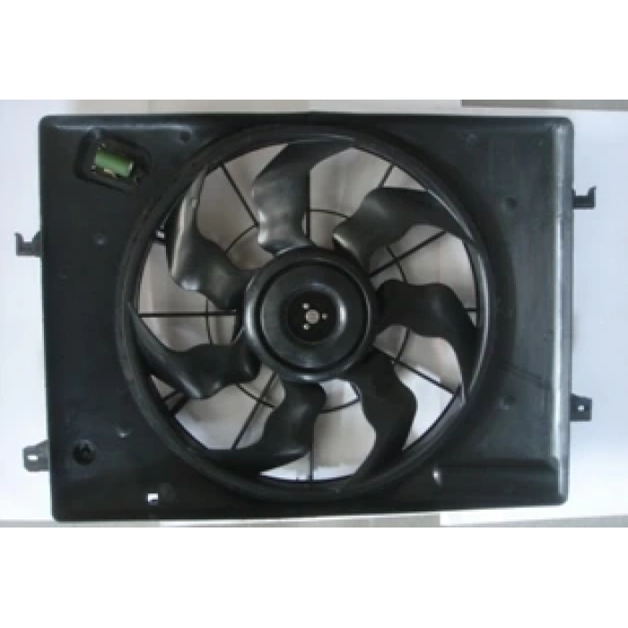 HYUNDAI TUCSON- 05/10; RADYATÖR FAN DAVLUMBAZI KOMPLE 2.0CC RESİSTANSLI (7 KANAT) (TW)