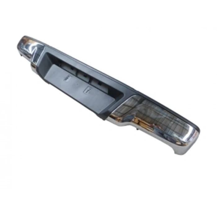 ISUZU D MAX- PICK UP- 17/19; ARKA TAMPON NİKELAJ KAPLAMALI (BAĞLANTI AYAKLARI İLE BİRLİKTE) (TW)