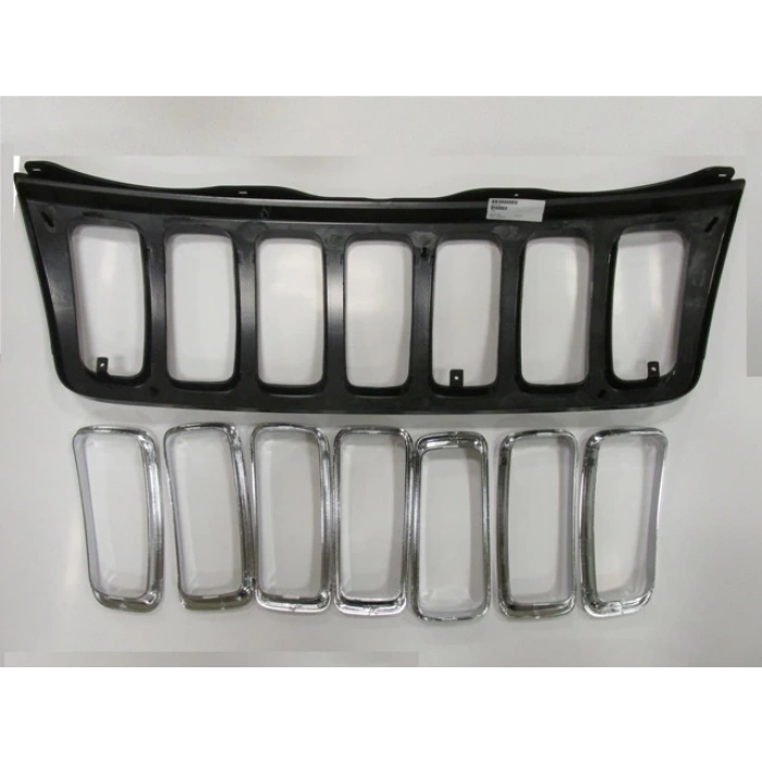 JEEP CHEROKEE- GRAND- 99/03; ÖN PANJUR SİYAH (İÇ PETEKLERİ NİKELAJLI) (TYG)