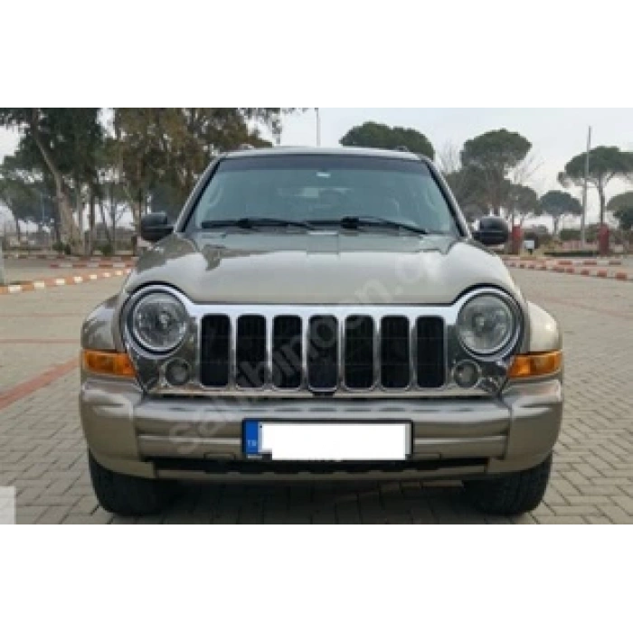 JEEP CHEROKEE- LIBERTY- 06/07; ÖN TAMPON KOYU GRİ (REFLEKTÖR DELİKLİ TYG)