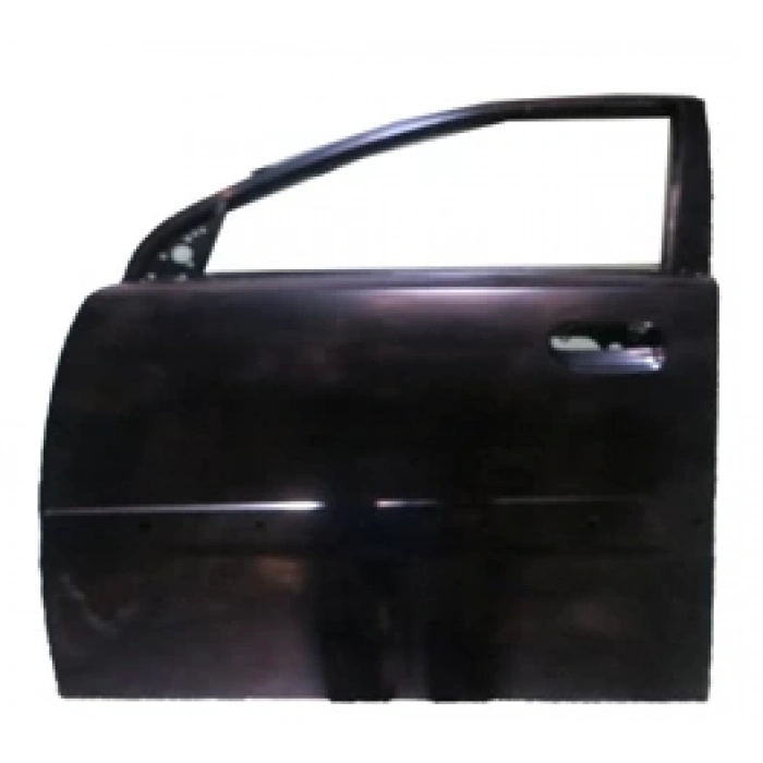 KIA RIO- III- 06/11; ÖN KAPI KOMPLE SOL SİYAH BAND DELİKLİ ÇELİK BARLI (İCELİ/TENASONLU) (TW)