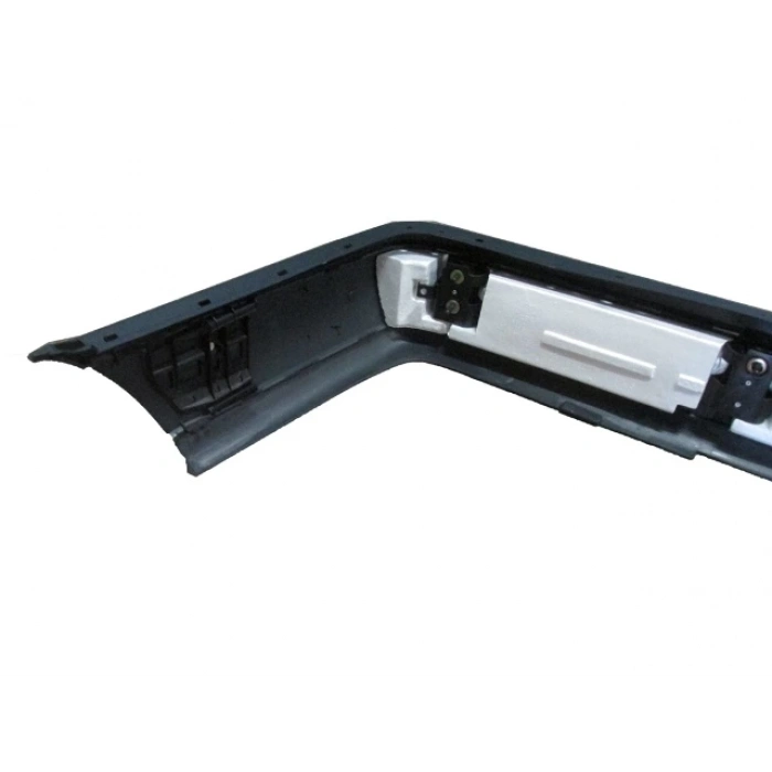 MERCEDES C CLASS- W202- 97/99; ARKA TAMPON KOYU GRİ(KAPLAMA/NİKELAJ DELİKLİ ŞOK EMİCİLİ ELEGANCE(TW)