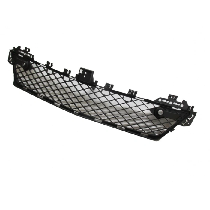 MERCEDES C CLASS- W204- 11/13; ÖN TAMPON PANJURU ORTA SENSÖR DELİKLİ (AVANTGARDE) SİYAH (TW)