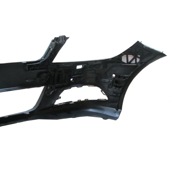 MERCEDES C CLASS- W204- 11/13; ÖN TAMPON SİYAH (SİS/SENSÖR/FAR YIKAMA DELİKLİ TW)